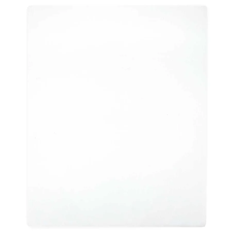 Drap-housse Jersey Blanc 160x200 cm Coton