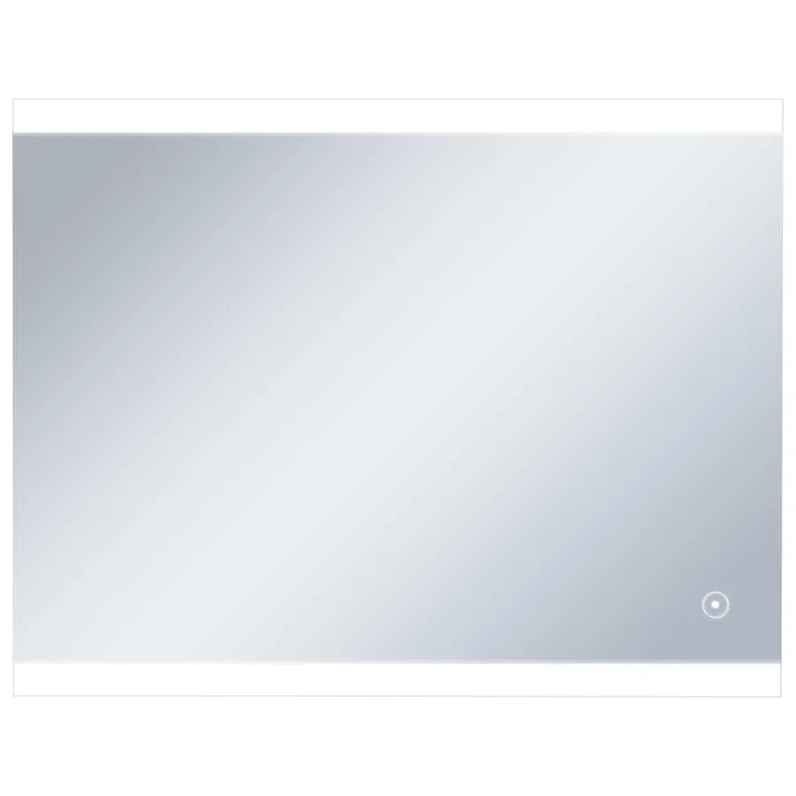 Miroir mural à LED de salle de bain et capteur tactile 80x60 cm - 2