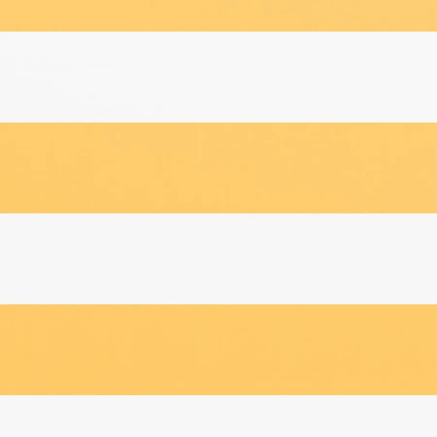 Écran de balcon Blanc et jaune 90x600 cm Tissu Oxford - 3