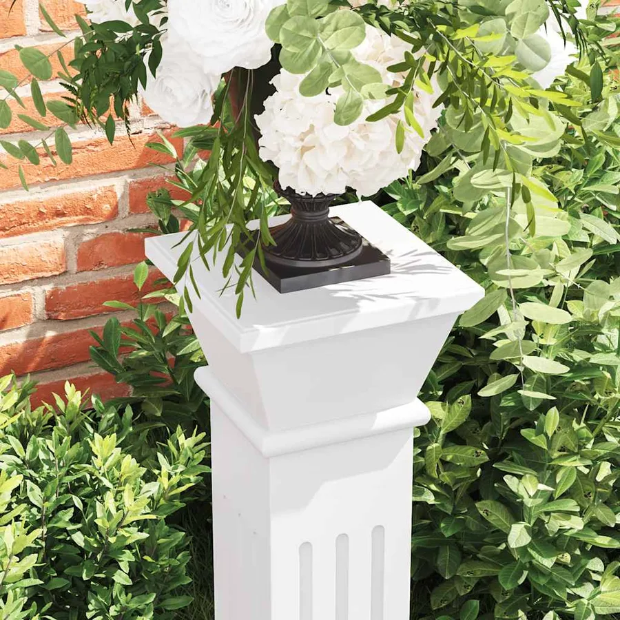Support pilier classique carré pour plantes MDF - 4