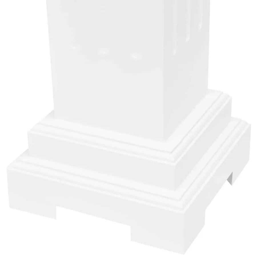 Support pilier classique carré pour plantes MDF - 6