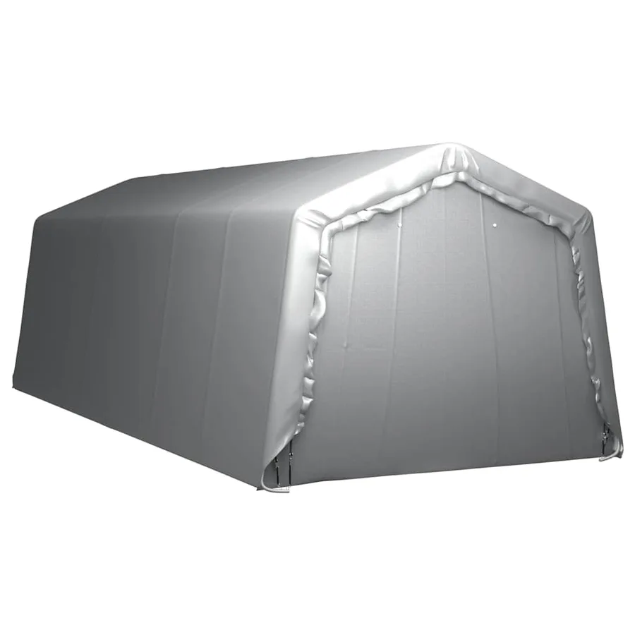 Tente de rangement 300x750 cm Acier Gris - 4