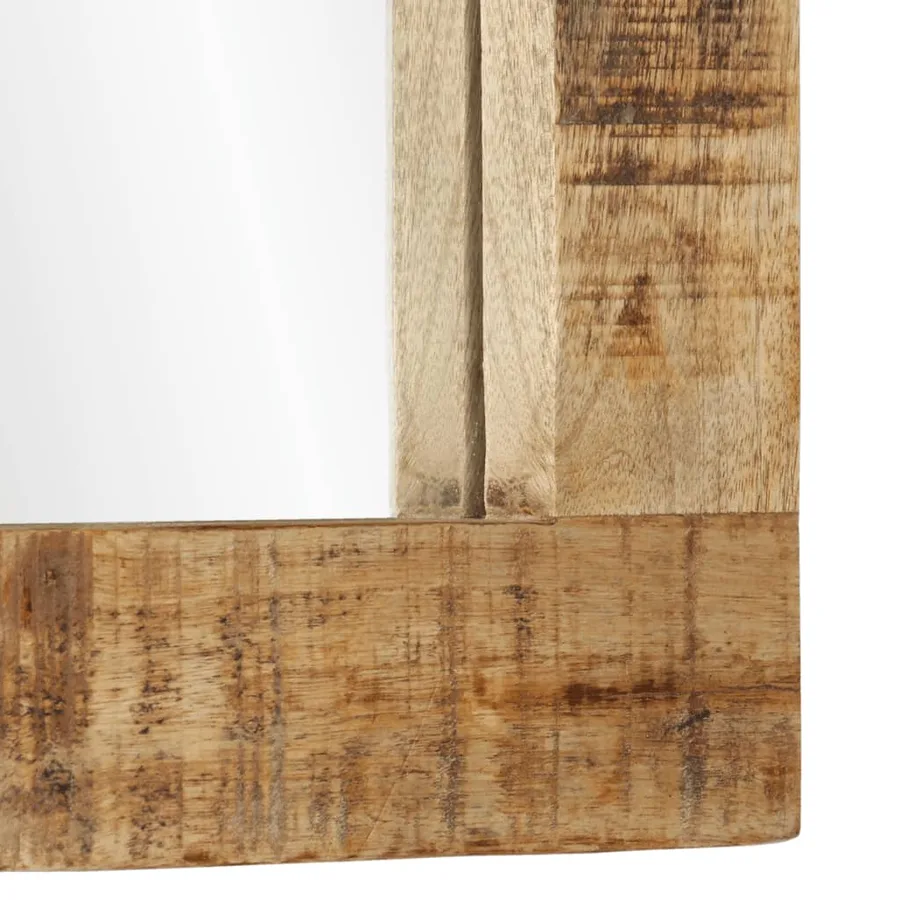 Ensemble de meubles salle de bain 2 pcs bois de manguier massif - 7