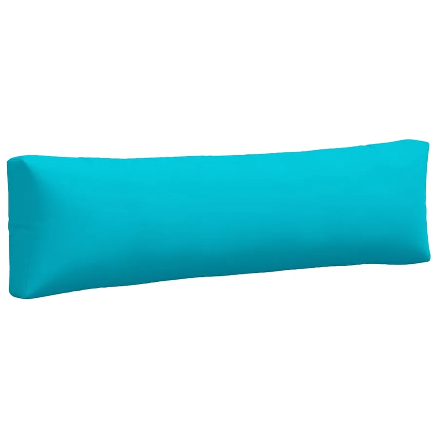 Coussins de palette lot de 2 turquoise tissu Oxford - 5
