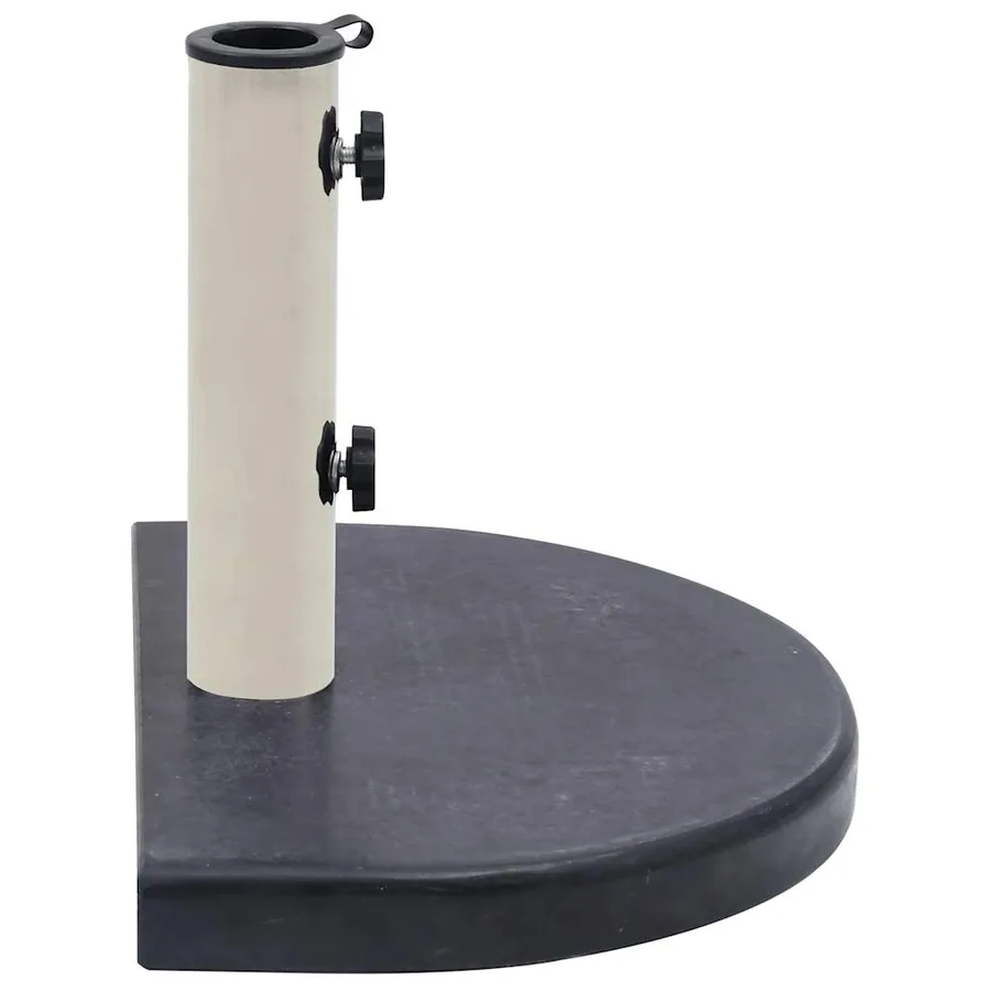 Socle de parasol Noir 40x28x4 cm Granite - 3