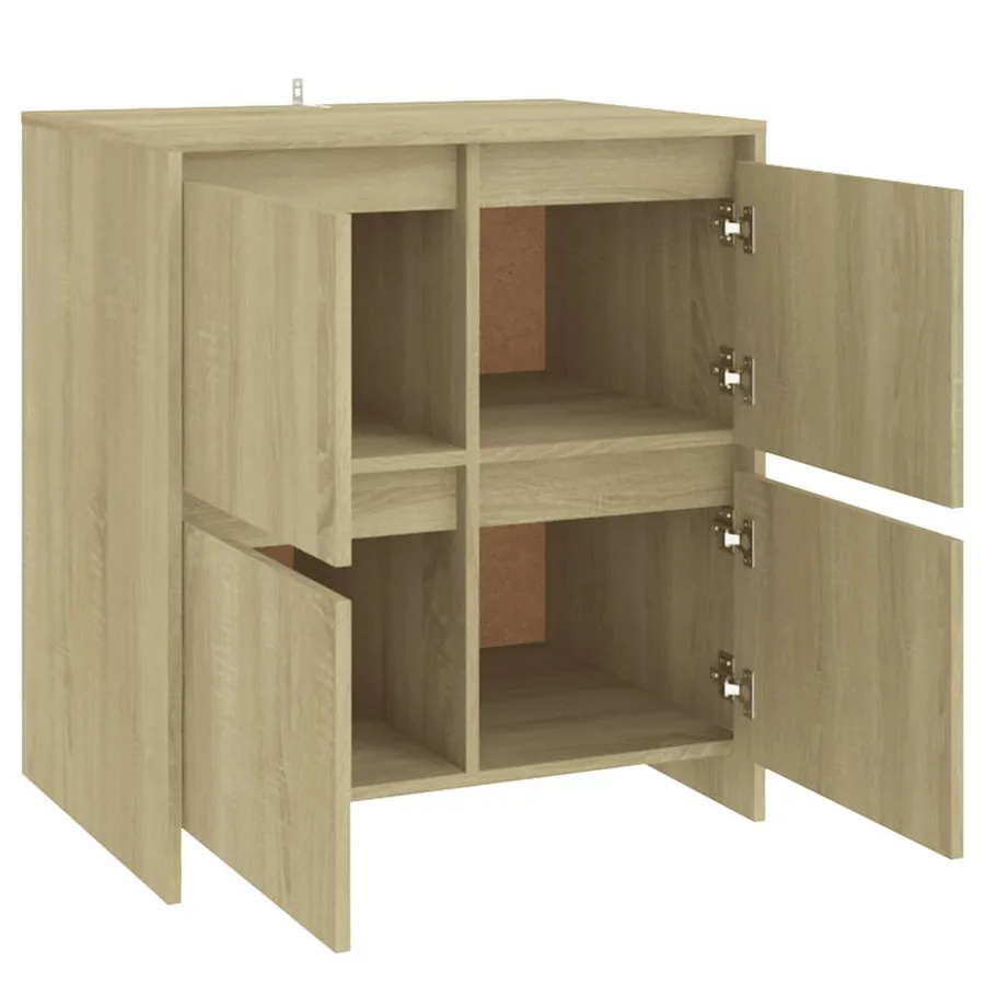 Buffet Chêne sonoma 70x41x75 cm Bois d'ingénierie - 5