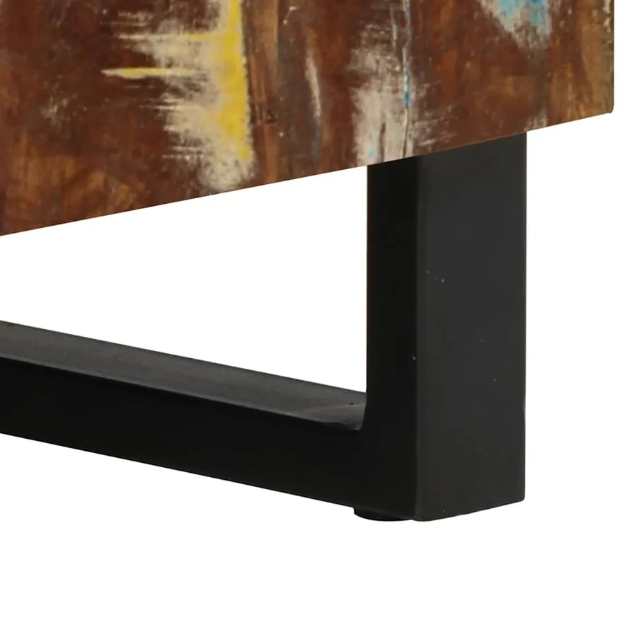 Meuble d'évier 62x33x58 cm bois de récupération et d'ingénierie - 7