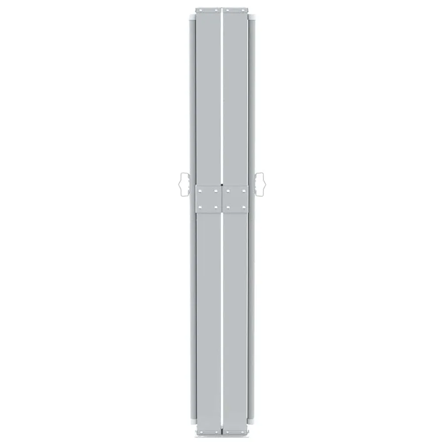 Auvent latéral rétractable de patio 170x1200 cm Rouge - 6