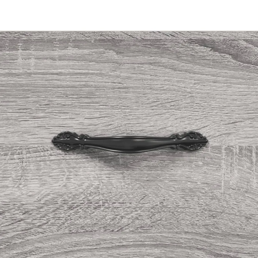 Buffet haut Sonoma gris 69,5x34x180 cm Bois d'ingénierie - 11