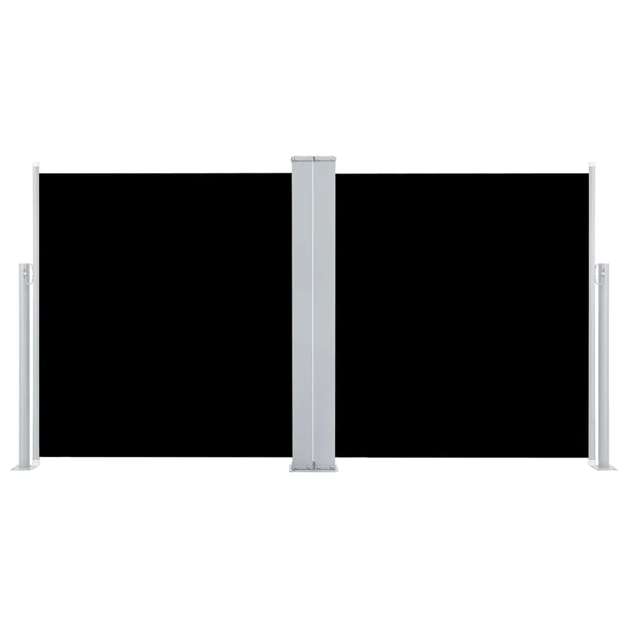 Auvent latéral rétractable Noir 120 x 600 cm - 3