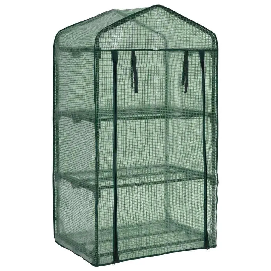 Mini-serre à 3 niveaux 69x49x125 cm - 3