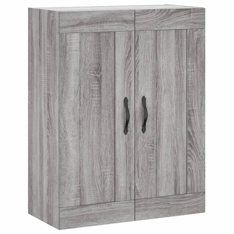 Armoires murales 2 pcs sonoma gris bois d'ingénierie - 5