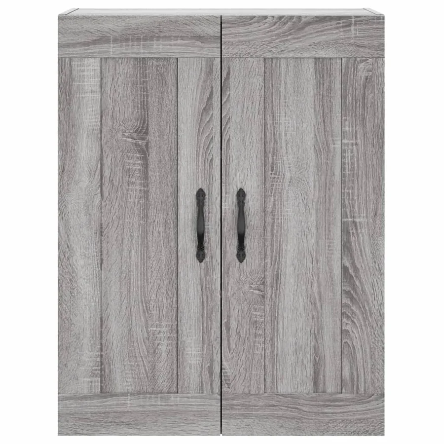 Armoires murales 2 pcs sonoma gris bois d'ingénierie - 6