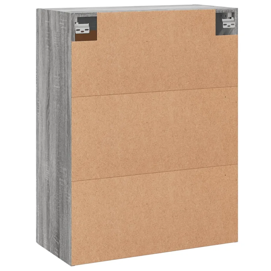 Armoires murales 2 pcs sonoma gris bois d'ingénierie - 8