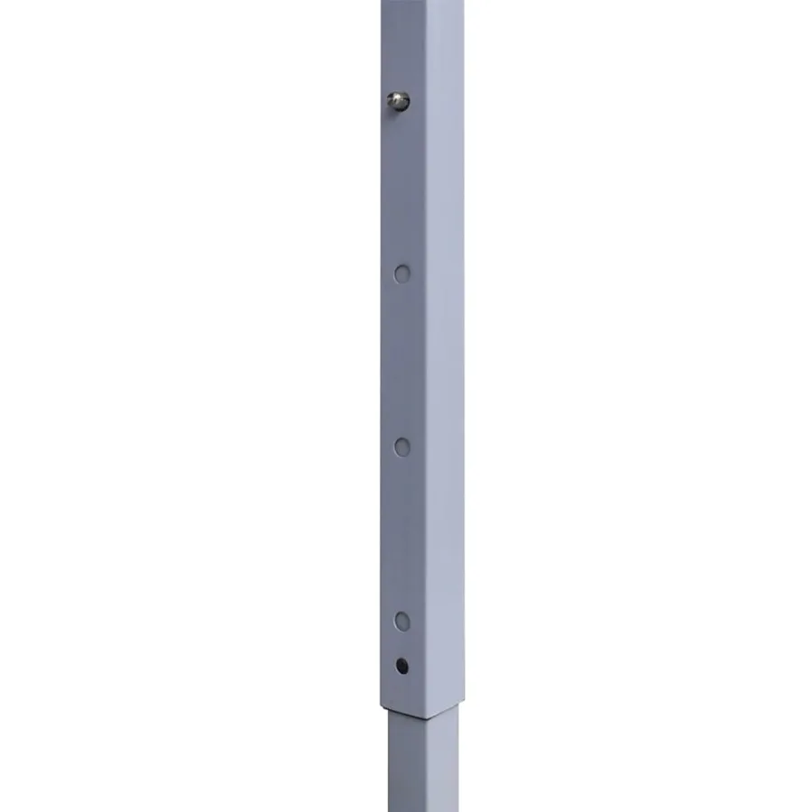 Tente réception pliable professionnelle 2x2 m Acier Anthracite - 4