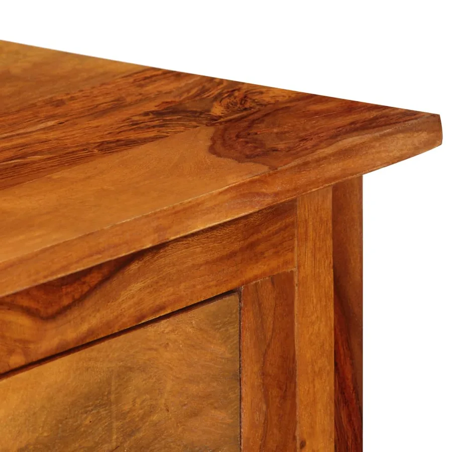 Buffet avec 3 tiroirs 110x30x80 cm Bois d'acacia massif - 6
