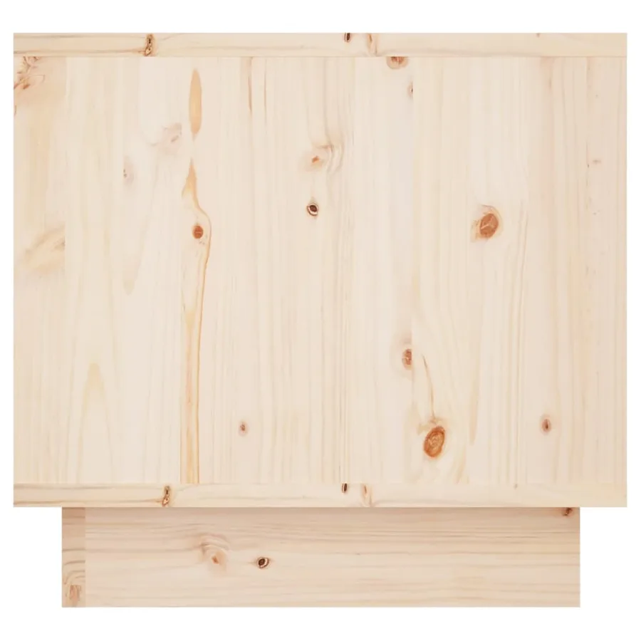 Tables de chevet 2 pcs 35x34x32 cm Bois de pin solide - 6