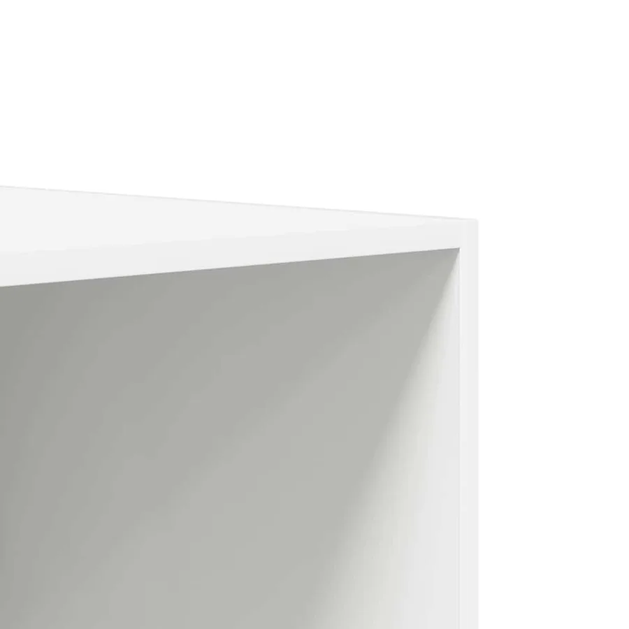 Garde-robe avec tiroirs Blanc 50x50x200 cm Bois d'ingénierie - 7