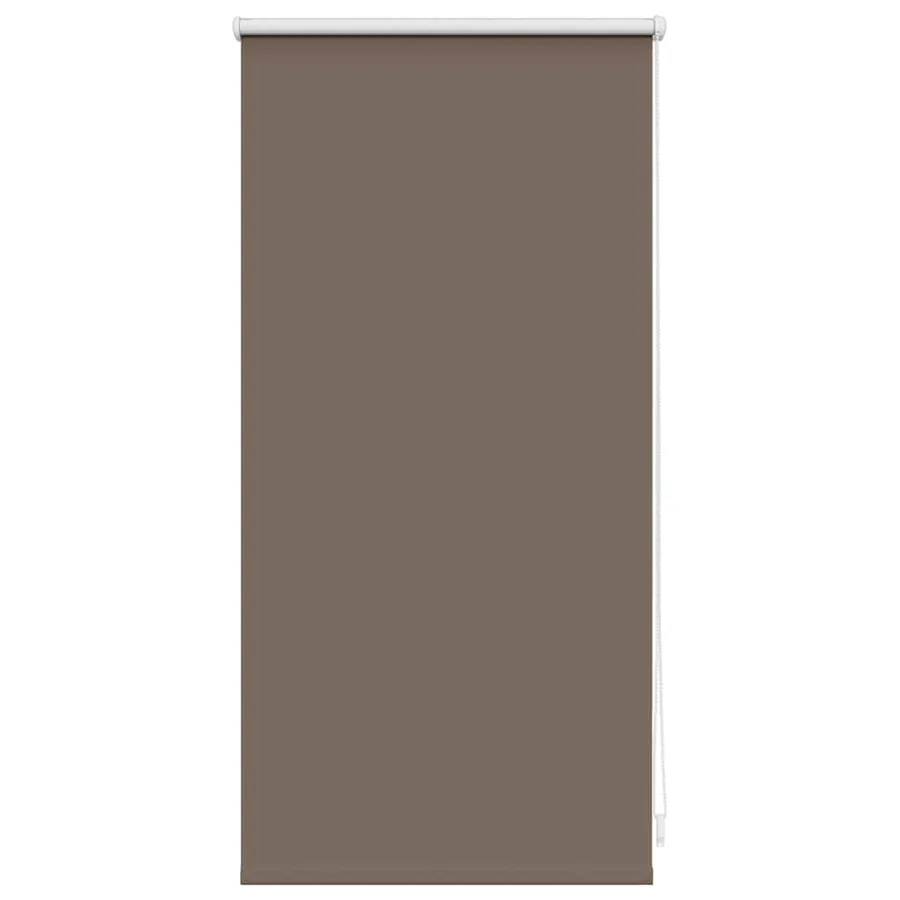 Store enrouleur occultant 44,4 x 100 cm, largeur du tissu 40 cm, couleur café - 2