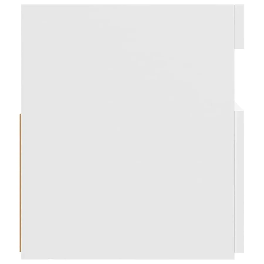 Meuble TV avec lumières LED blanc 120x35x40 cm - 10