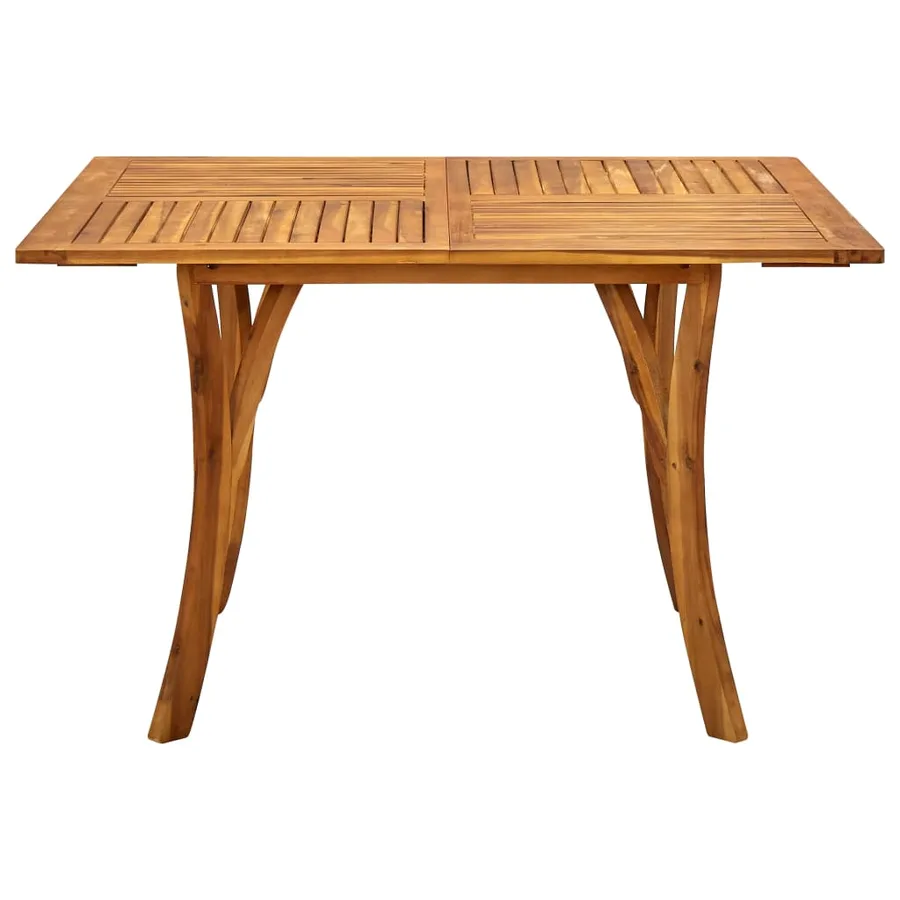 Table de jardin 120x120x75 cm Bois d'acacia massif - 2