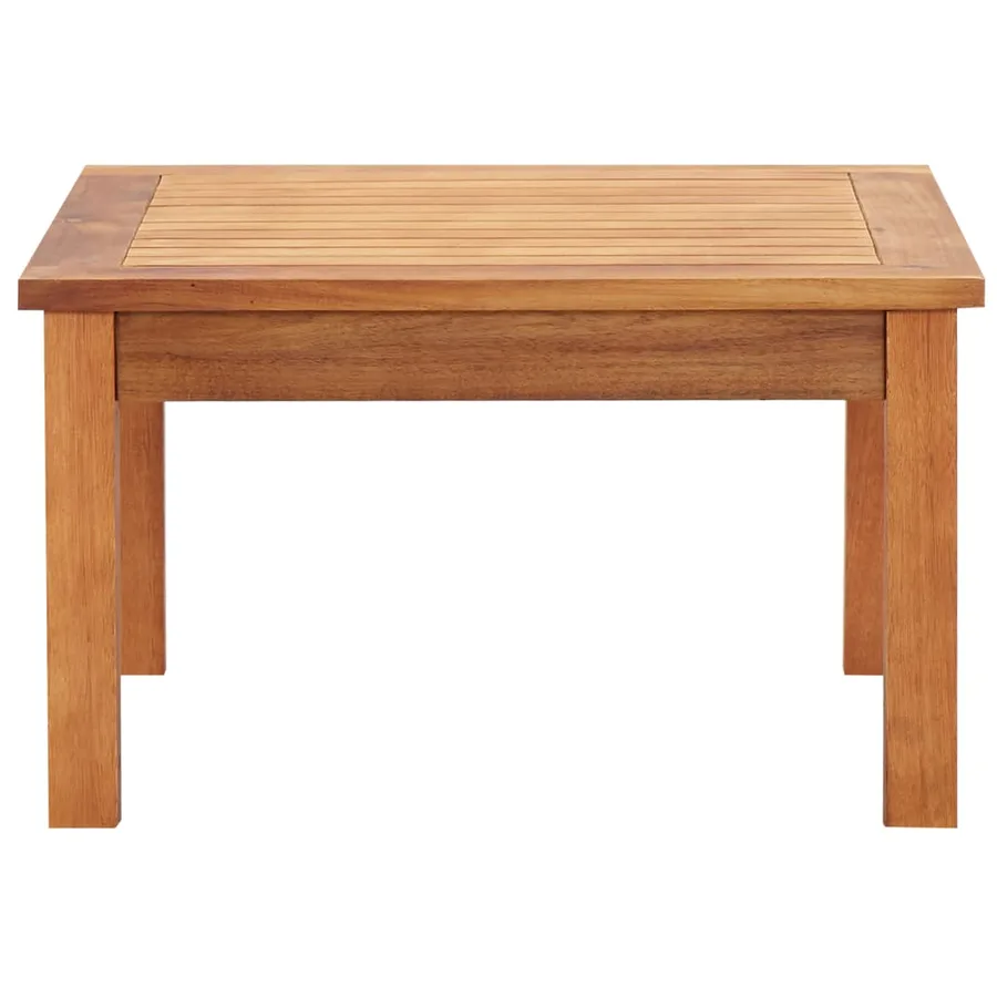 Table basse de jardin 60x60x36 cm Bois solide d'acacia - 2