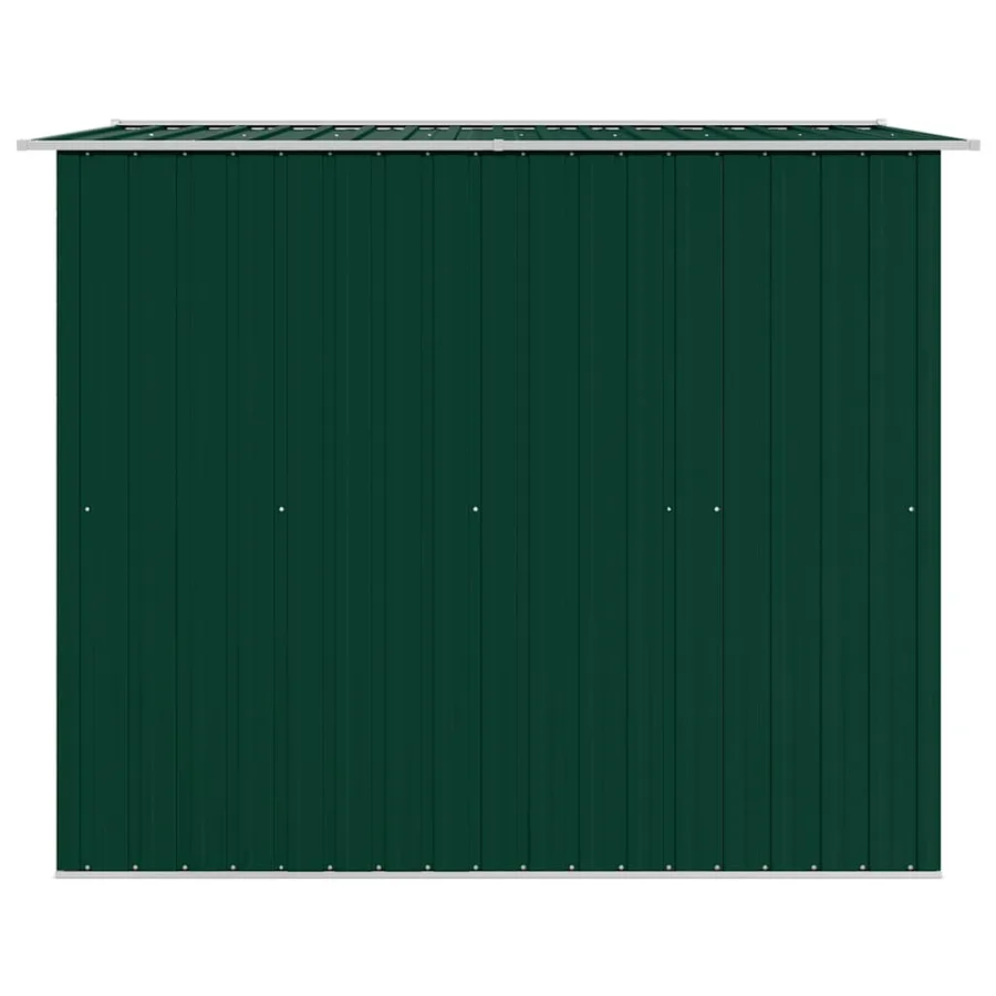 Abri de stockage pour jardin Métal Vert 257 x 205 x 178 cm - 5