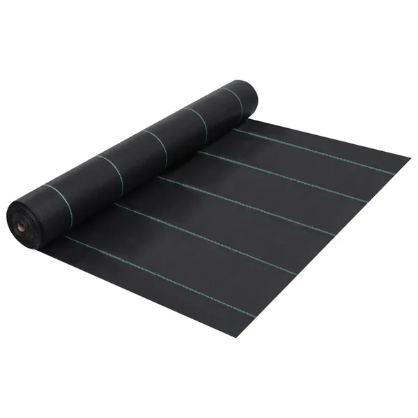 Toile de paillage Noir 2x150 m PP