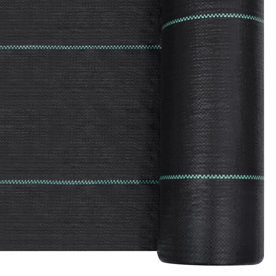 Toile de paillage Noir 2x150 m PP - 2