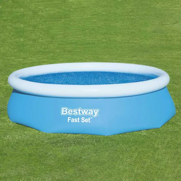 Bestway Couverture solaire de piscine Flowclear 305 cm