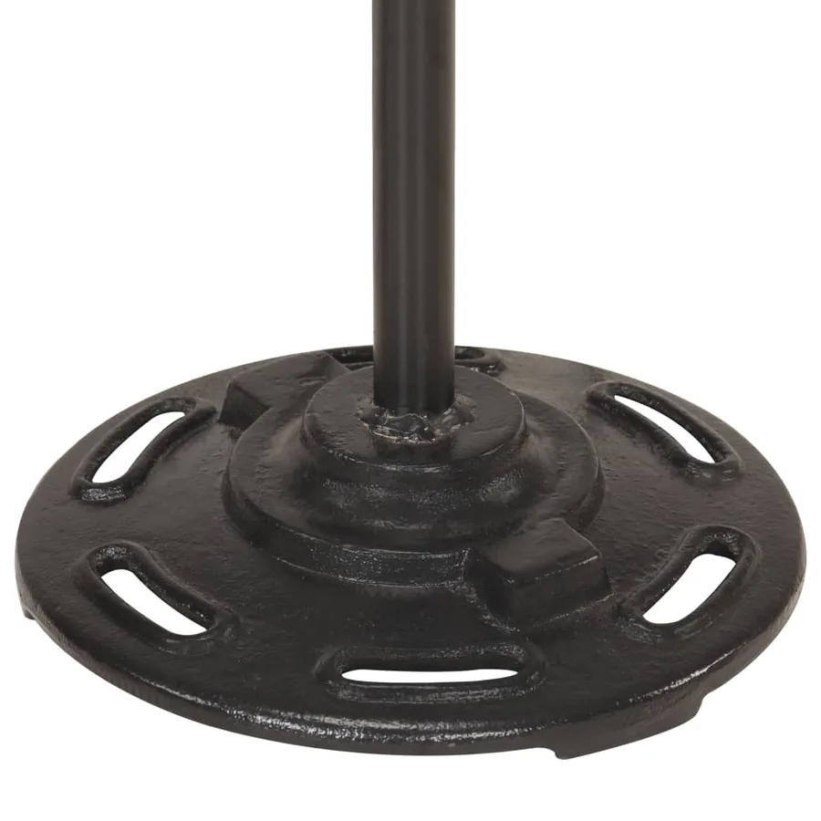 Lampadaire avec 2 abat-jour Noir E27 Fonte - 8