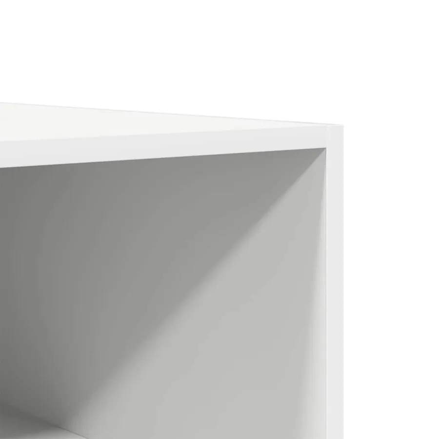 Garde-robe Blanc 100 x 50 x 200 cm Bois d'ingénierie - 7
