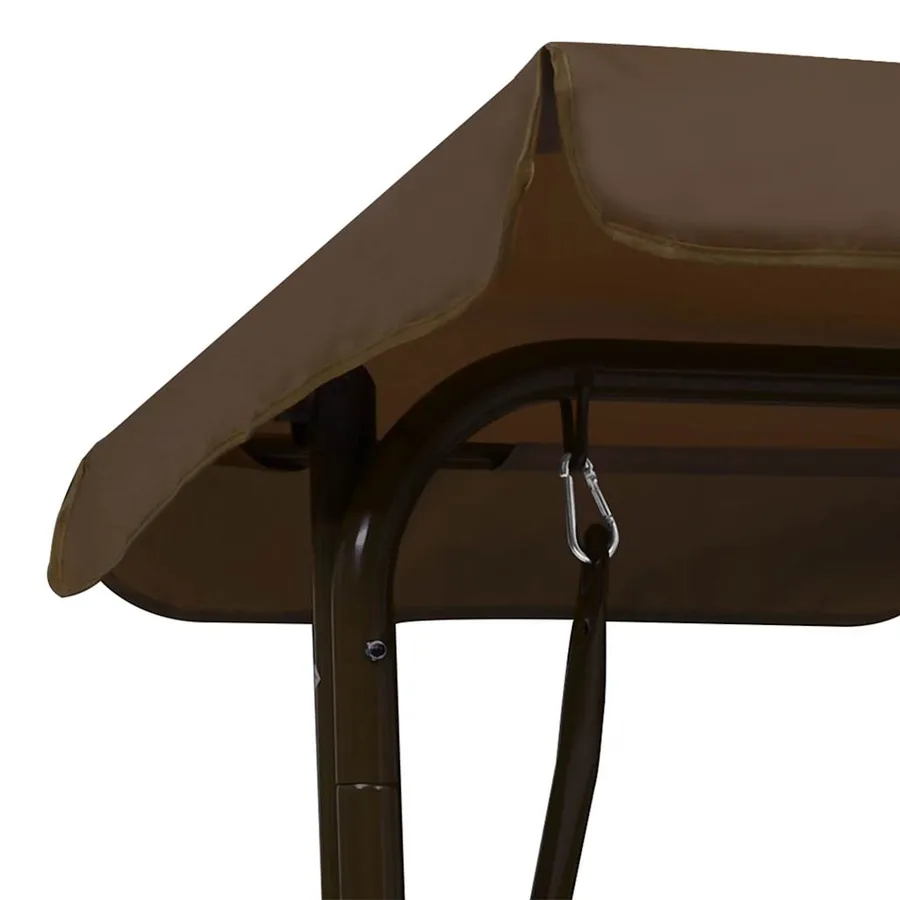 Balancelle pour enfants Marron 115x75x110 cm Tissu - 5