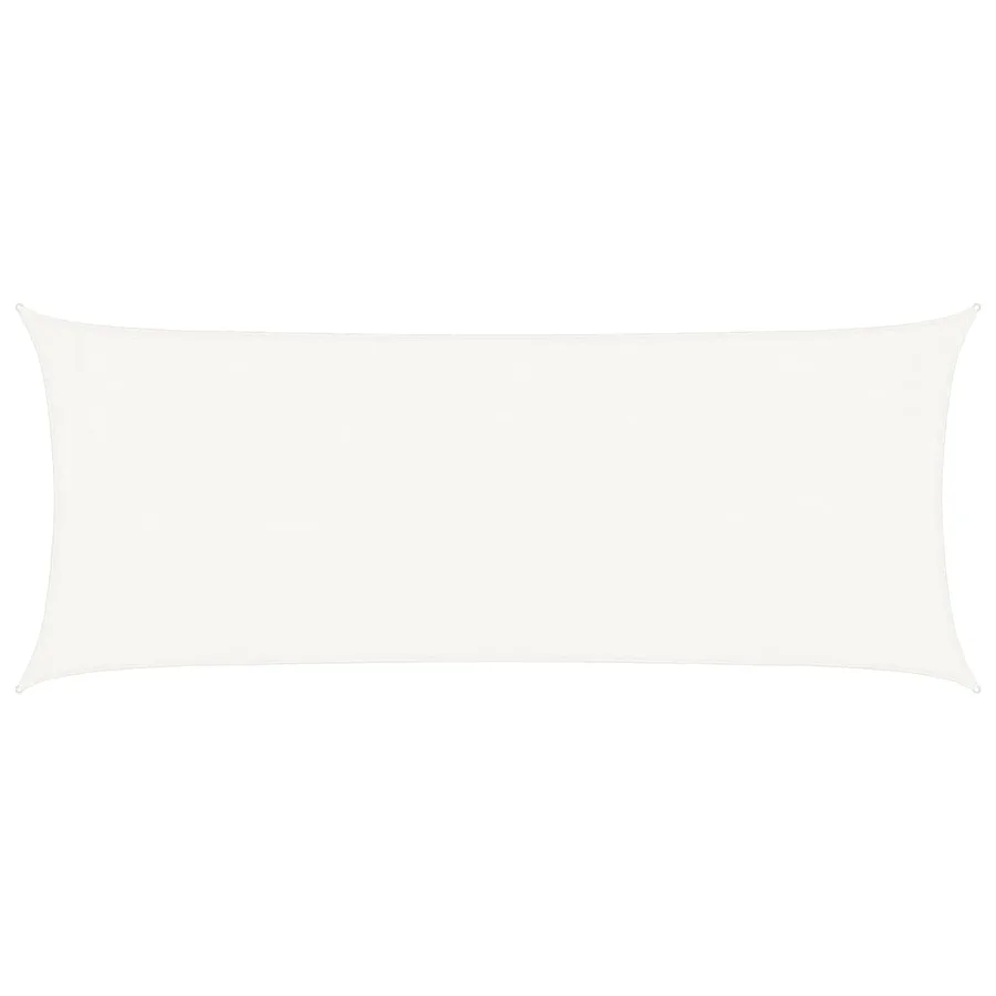 Voile d'ombrage 160 g/m² Blanc 2x4,5 m PEHD - 2