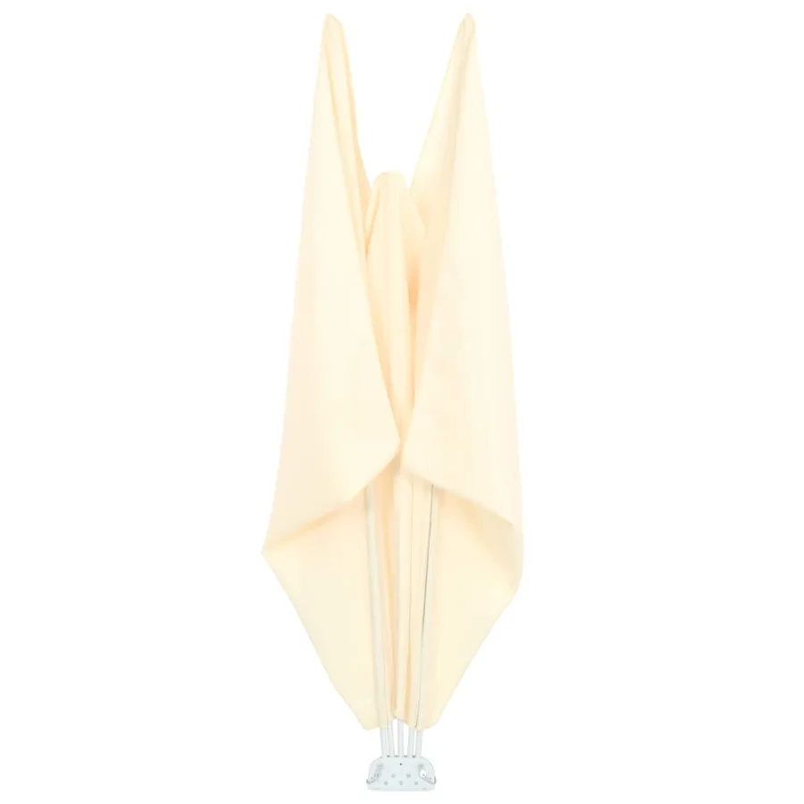 Auvent latéral pliable de terrasse Crème 240 x 160 cm - 6