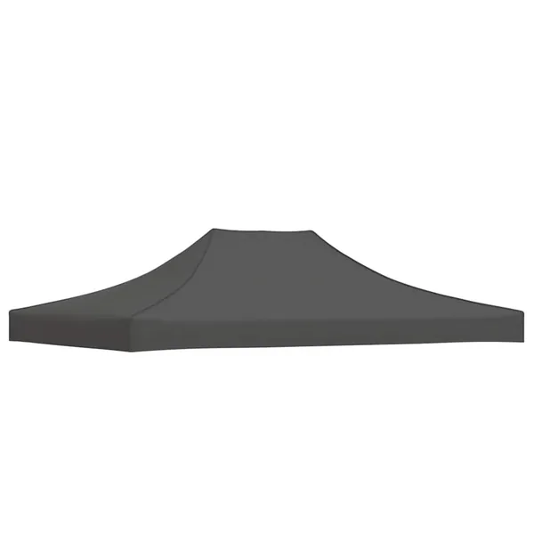 Toit de tente de réception 4x3 m Anthracite 270 g/m²