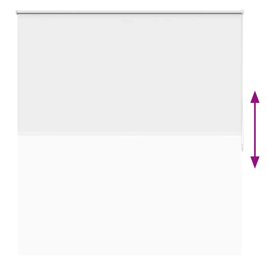 Store enrouleur occultant 164,4 x 175 cm, largeur du tissu 160 cm, blanc - 9