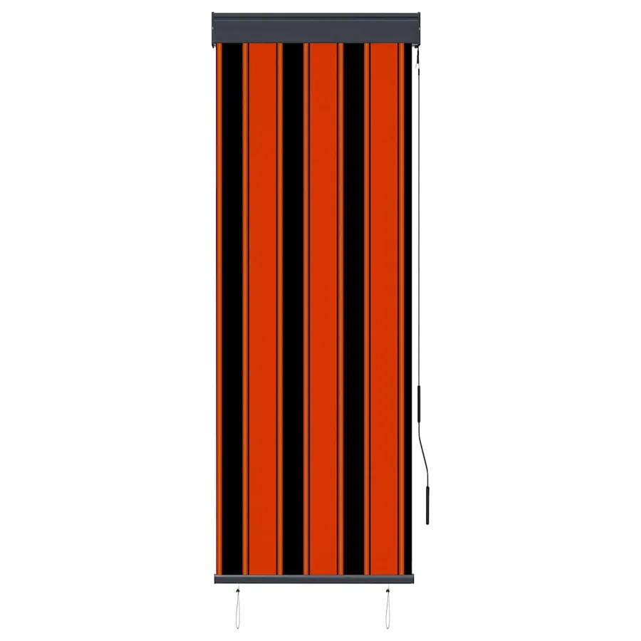 Store roulant d'extérieur 60x250 cm Orange et marron - 2