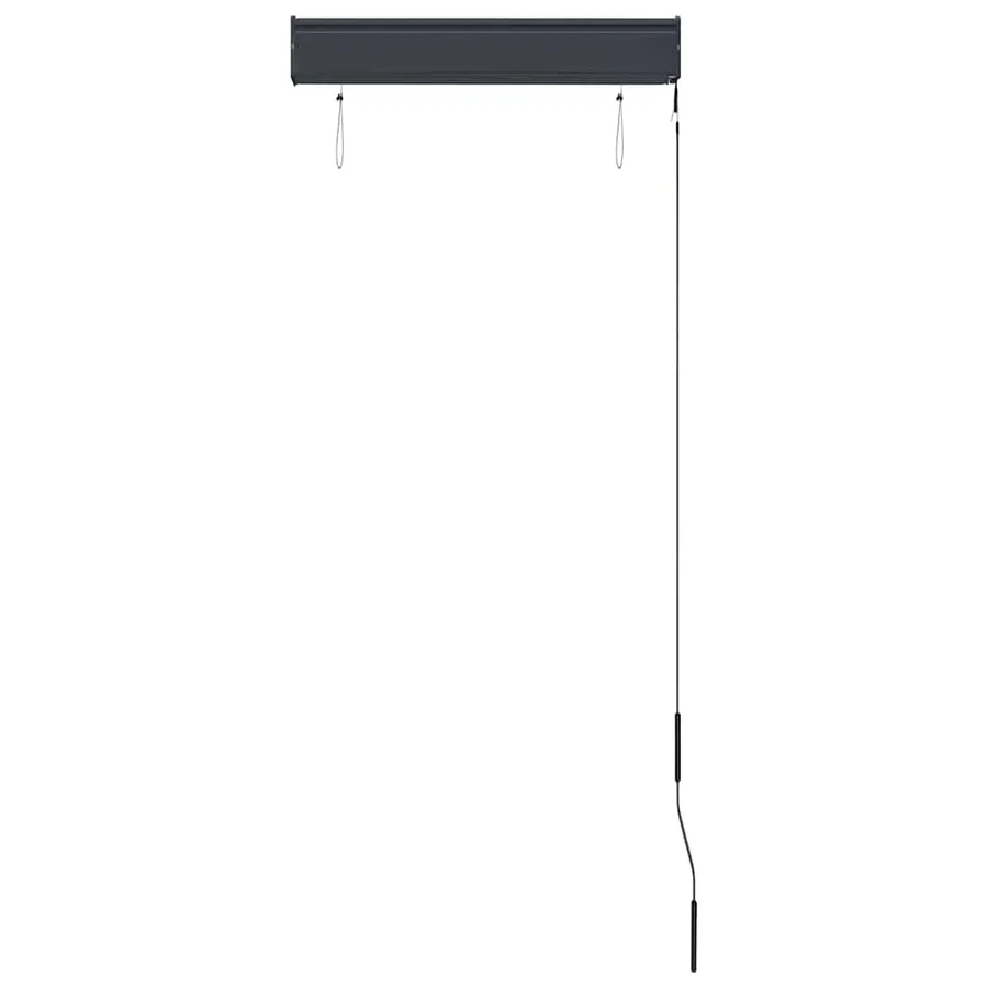 Store roulant d'extérieur 60x250 cm Orange et marron - 5