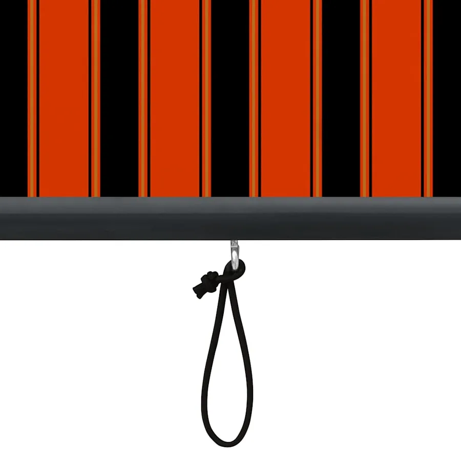 Store roulant d'extérieur 60x250 cm Orange et marron - 8
