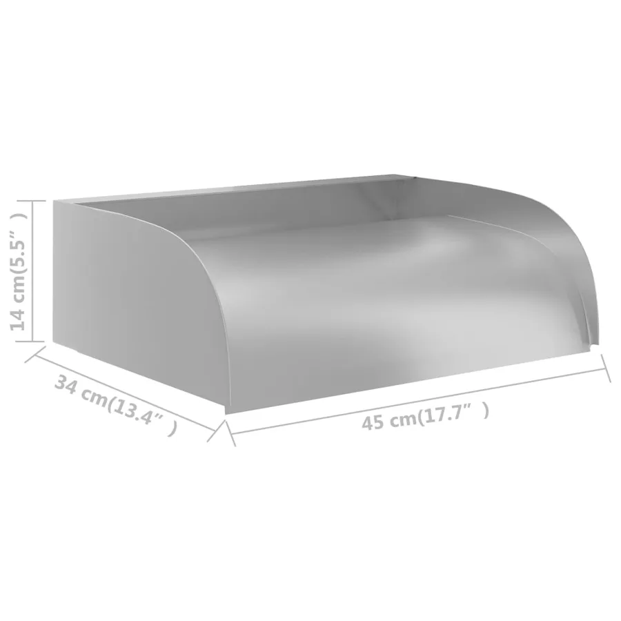 Cascade 45x34x14 cm Acier inoxydable 304 - 7