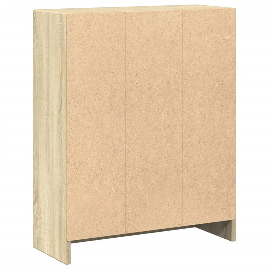 Bibliothèque Chêne sonoma 60x24x76 cm Bois d'ingénierie - 5