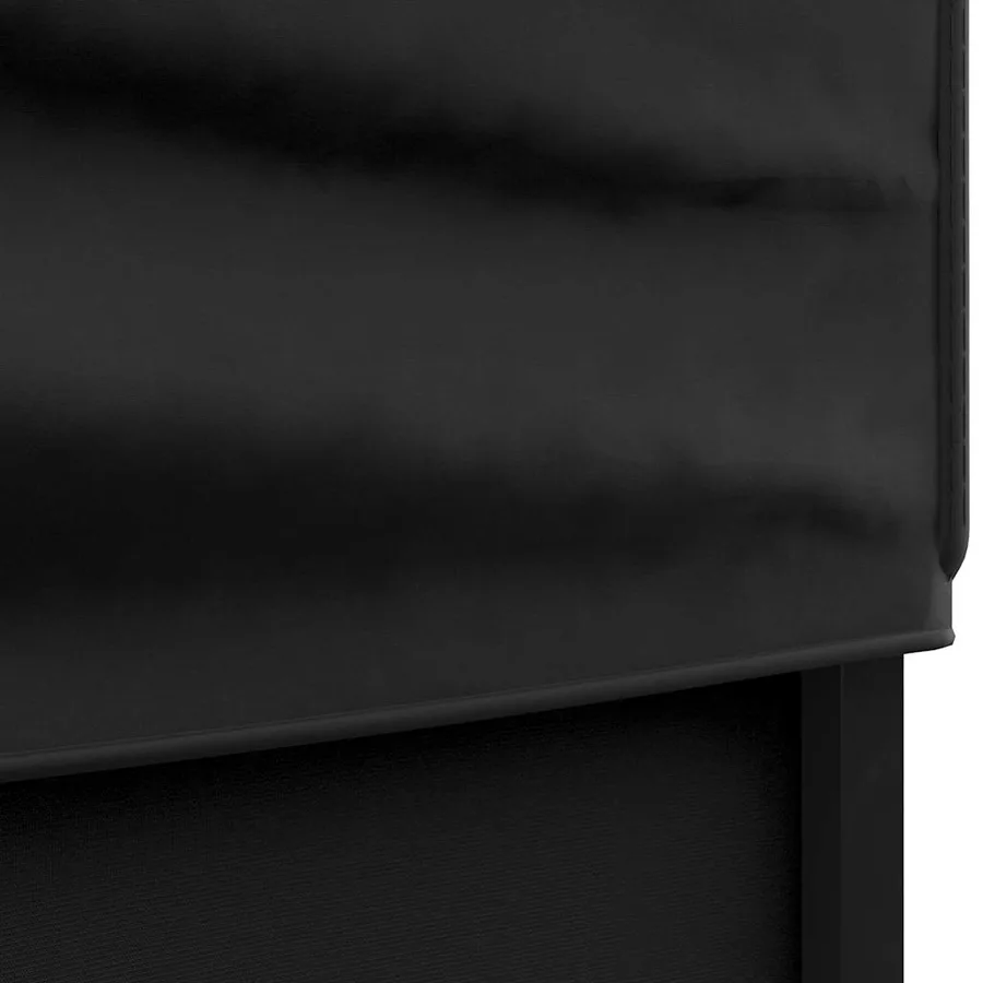 Tente de réception pliable avec parois Noir 2x2 m - 6