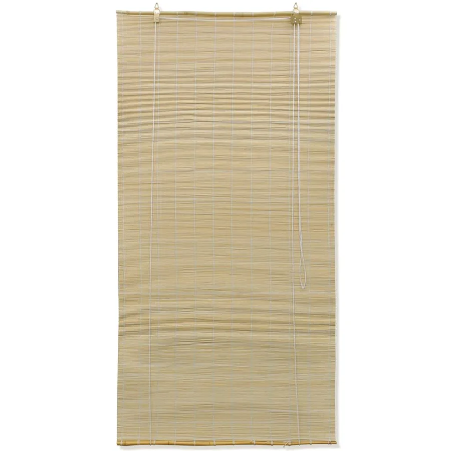 Store roulant en bambou 100 x 220 cm Naturel - 3