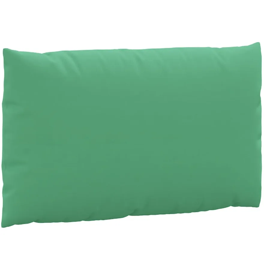 Coussins de palette lot de 3 vert tissu oxford - 6