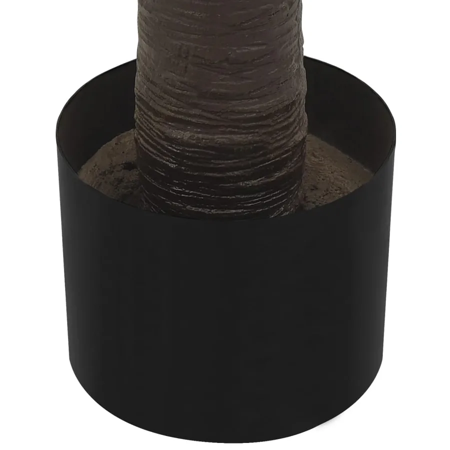 Palmier Phoenix artificiel avec pot 215 cm Vert - 5