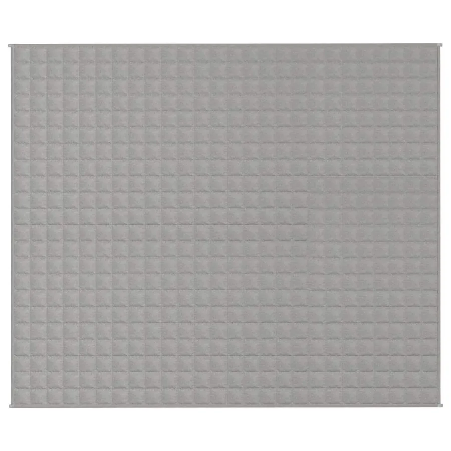 Couverture lestée Gris 220x260 cm 15 kg Tissu - 3