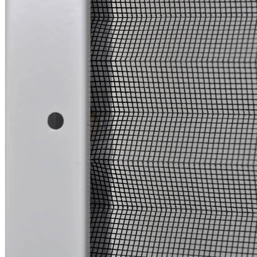 Moustiquaire plissée pour fenêtre et store Aluminium 60 x 80 cm - 8
