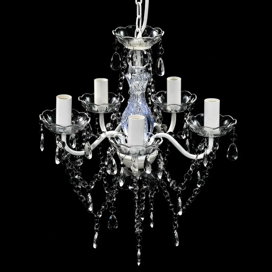 Lustre 5 ampoules Transparent - 4