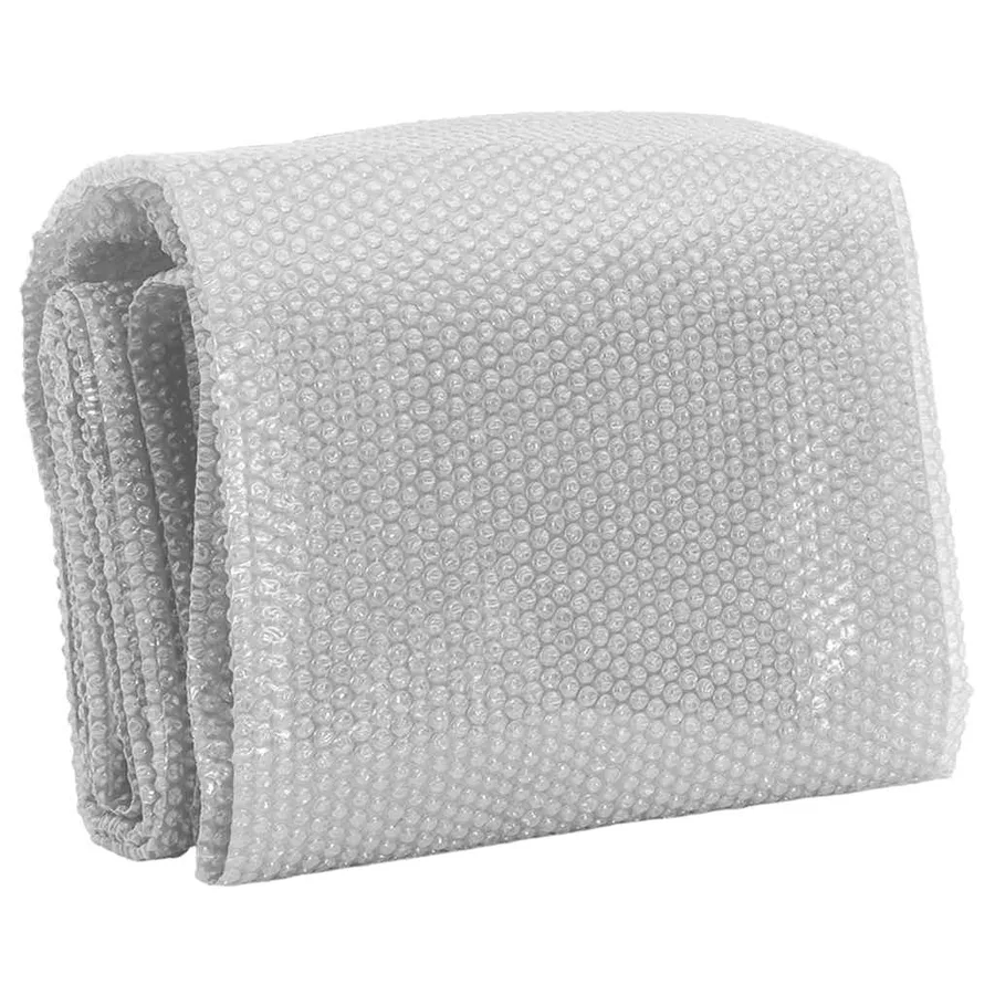 Film solaire de piscine flottant PE 549x274 cm Gris - 2